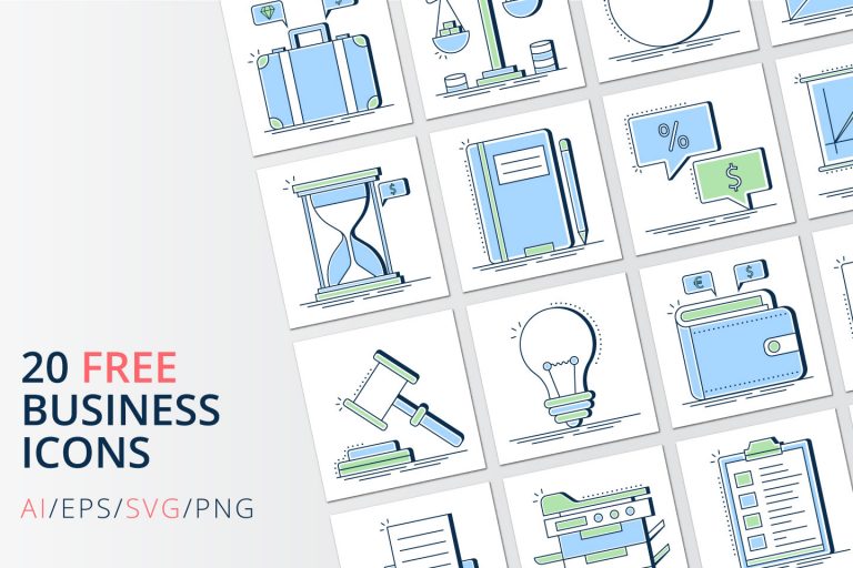 Business Vector Free Icon Set Graphicsurf