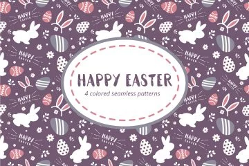 Happy-Easter-Free-Pattern