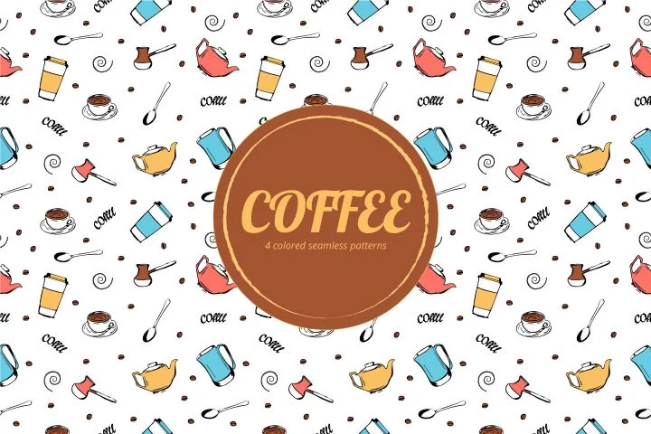 Free Coffee Pattern
