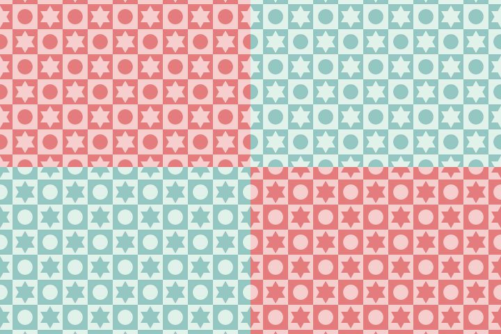 Seamless Geometric Shapes Free Pattern