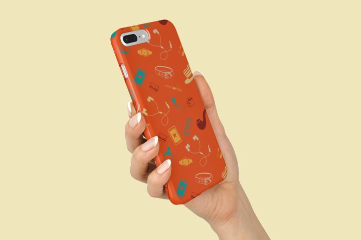 Hipster Illustration Vector Free Pattern