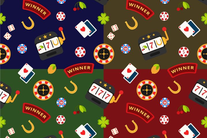 Casino Vector Free Seamless Pattern