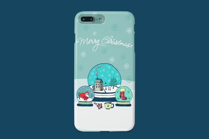 Merry Christmas Vector Free Illustration