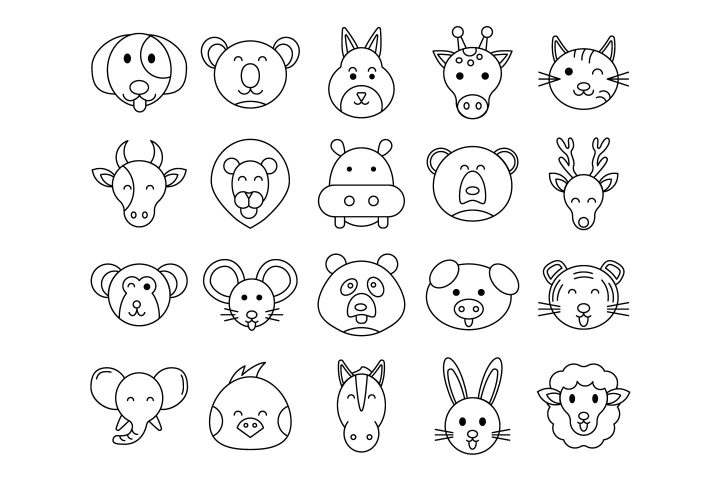 Animals Vector Free Icon Set