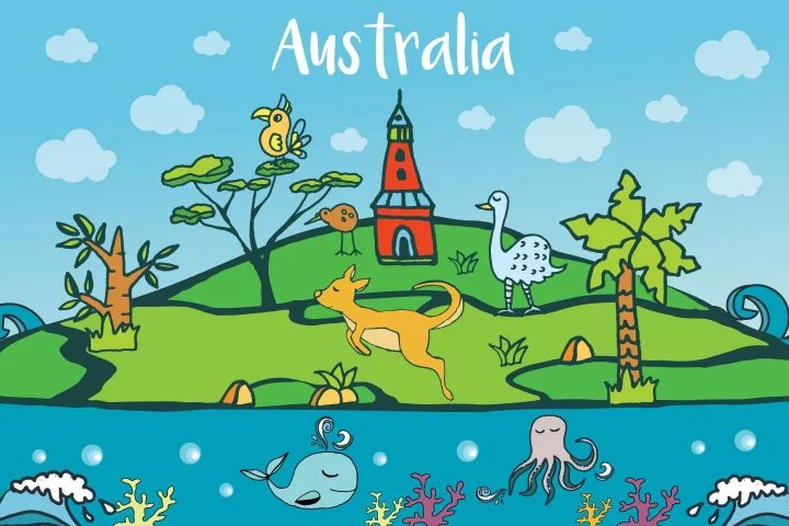 Australia Free Vector Illustration