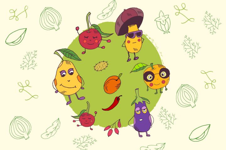 World Vegan Day Free Vector Illustration