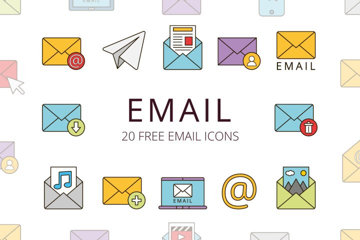 Email Free Vector Icon Set