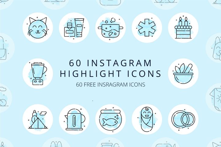 60 Instagram Highlight Icons