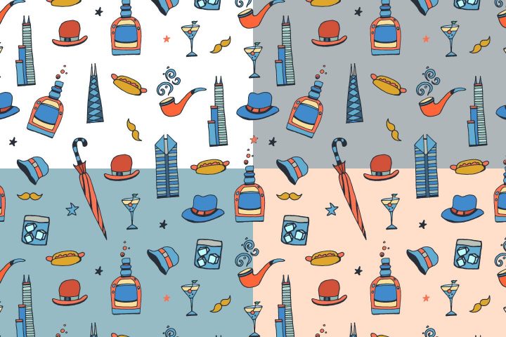 Chicago Vector Free Pattern