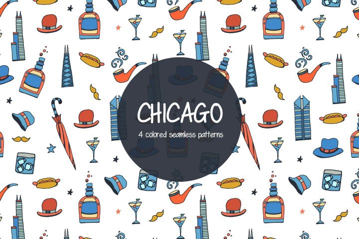 Chicago Vector Free Pattern