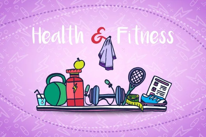 Health And Fitness Vector Free Illustration