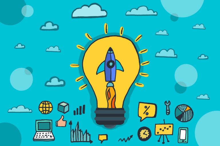 Innovation For Business Vector Free Illustration