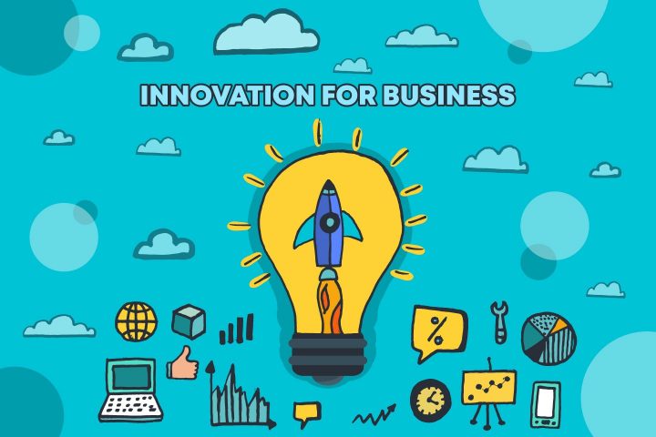 Innovation For Business Vector Free Illustration