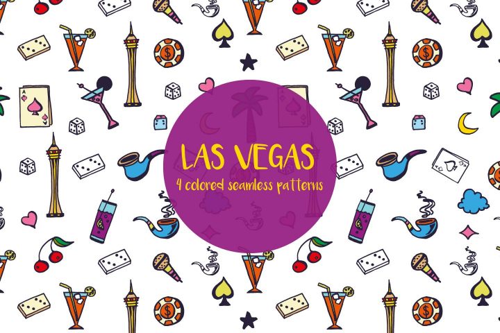 Las Vegas Vector Free Pattern