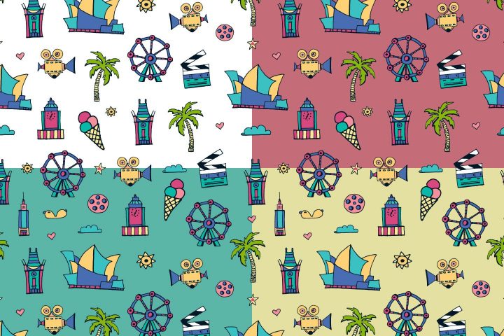 Los Angeles Vector Free Pattern
