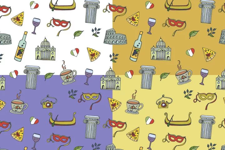Rome Vector Free Pattern