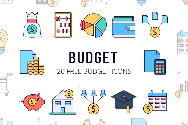 Budget Vector Free Icon Set