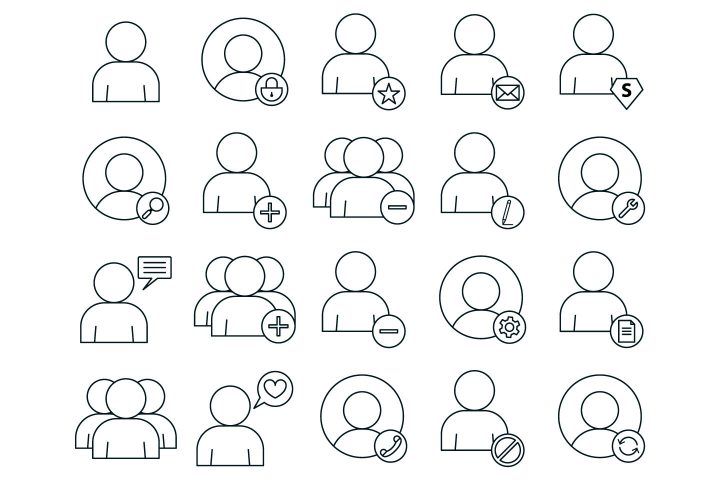 User Vector Free Icon Set