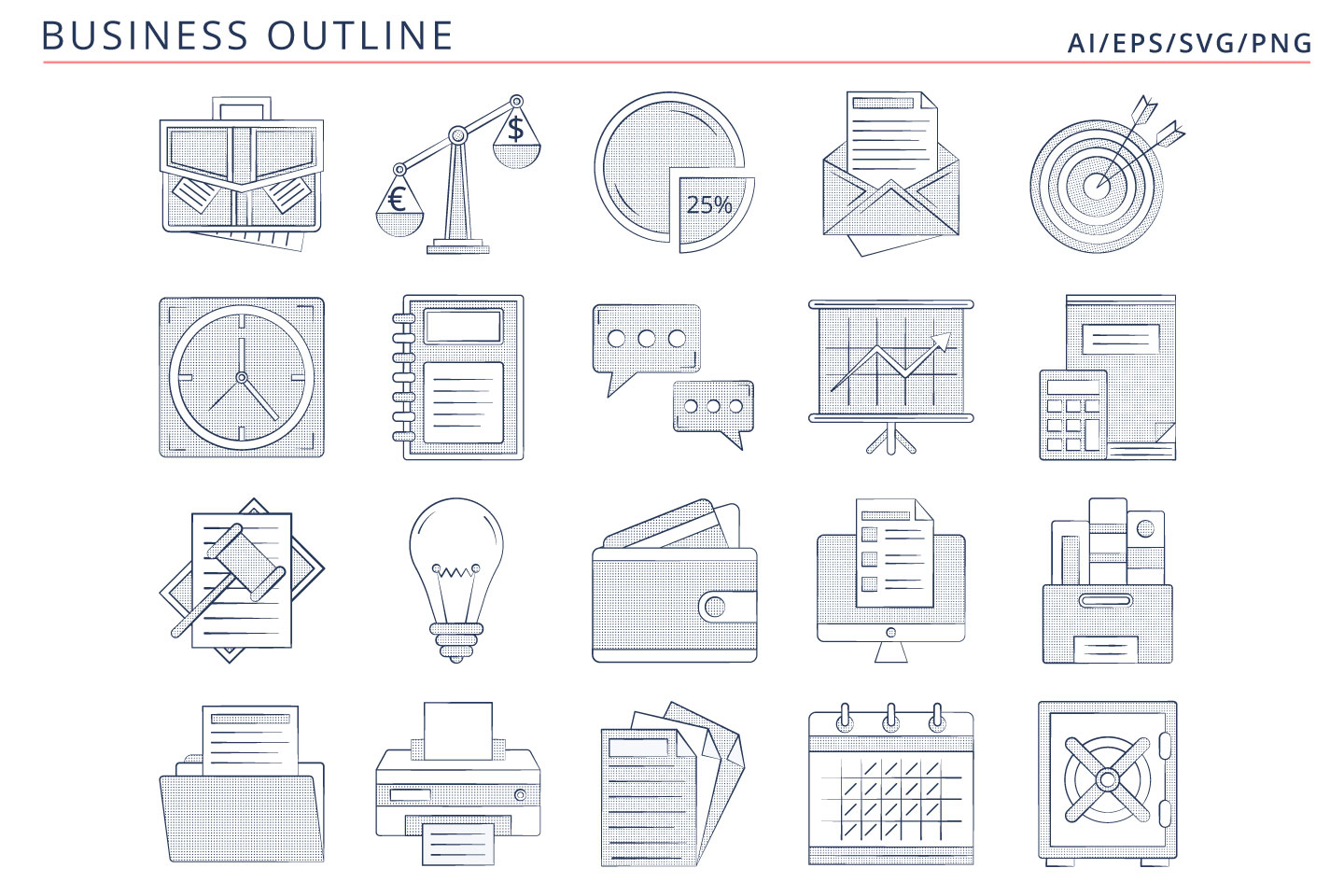 Download 20 Business Icons Free Vector Art Graphicsurf Com