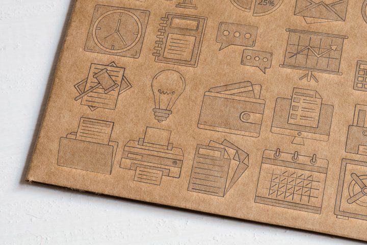 20 Business Icons Free Vector Art
