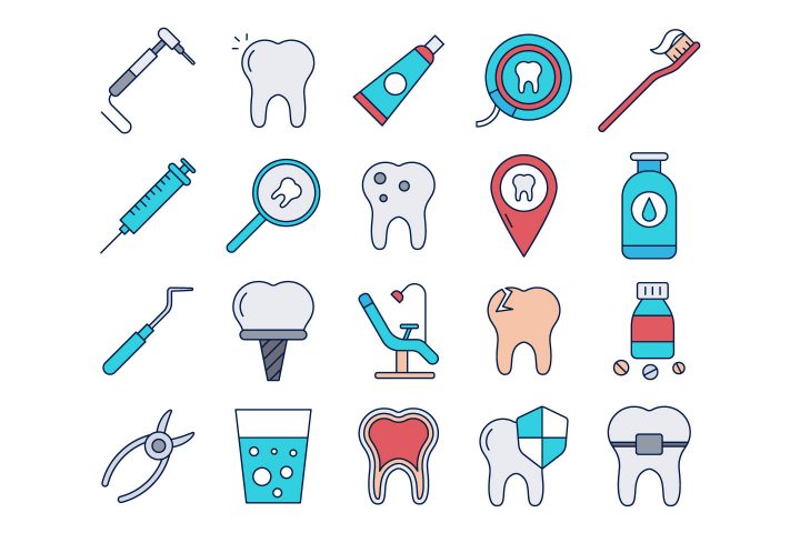 Dental Vector Free Icon Set