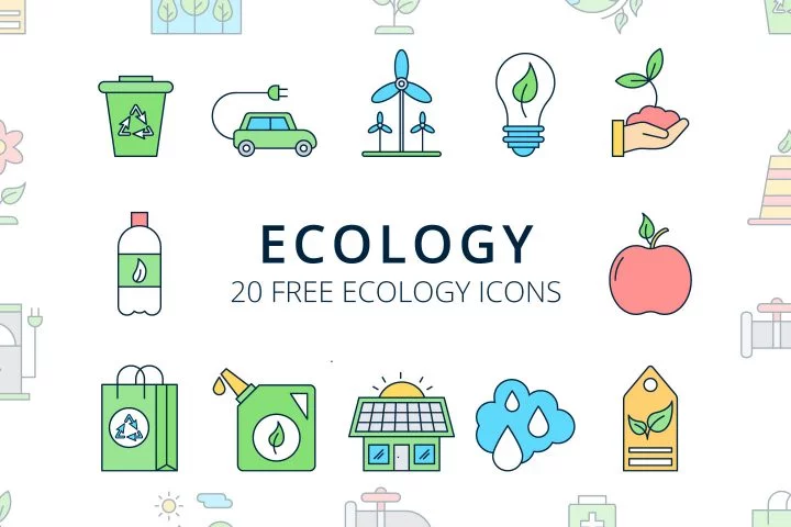 Ecology Vector Free Icon Set