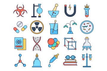 Science Vector Free Icon Set Graphicsurf Com