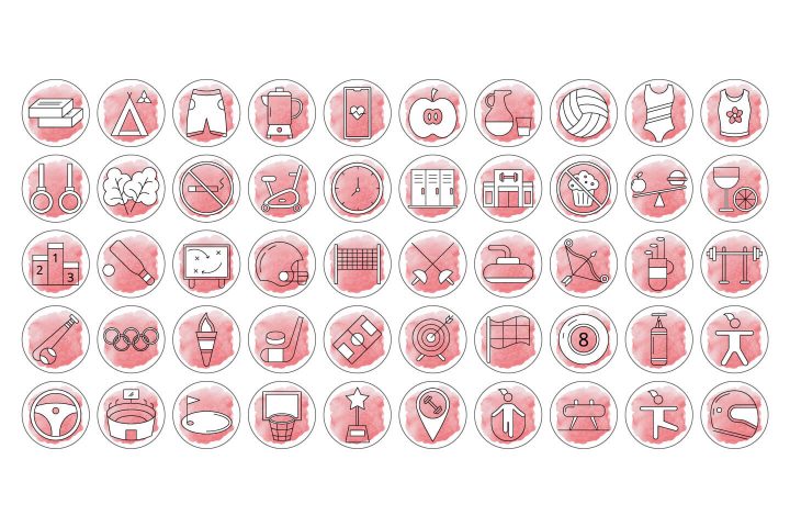 100 Sport Instagram Story Highlight Icons