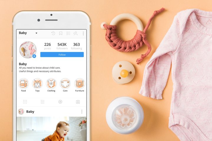 50 Baby Instagram Story Highlight Icons