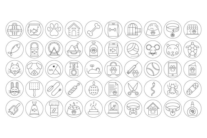 50 Pet Instagram Story Highlight Icons