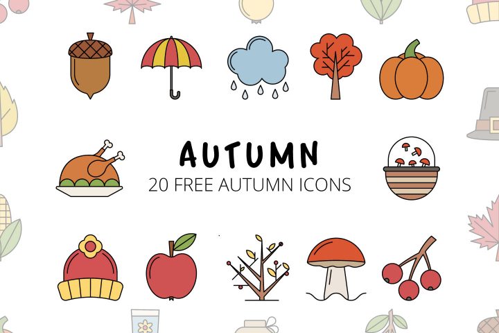 Autumn Vector Free Icon Set