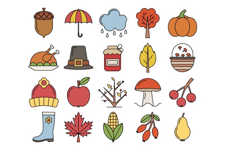 Autumn Vector Free Icon Set