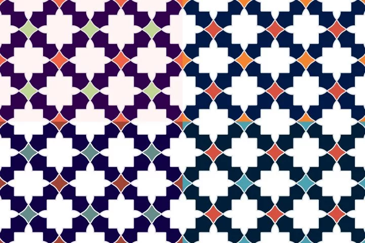 Arabic Free Seamless Pattern