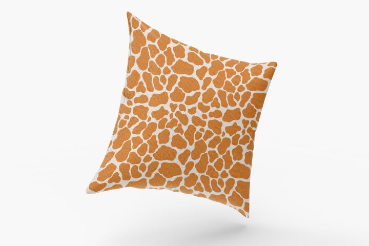 Giraffe Skin Vector Free Seamless Pattern