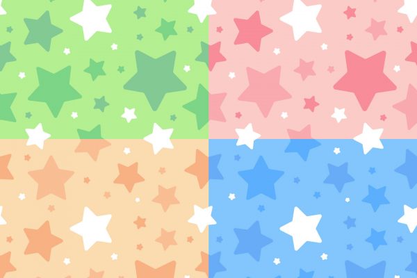 Stars Vector Free Seamless Pattern - GraphicSurf.com