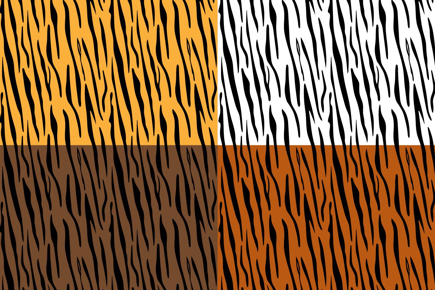 Tiger Skin Vector Free Seamless Pattern Graphicsurf Com