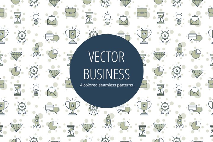 Vector Linear Business Pattern