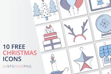 10 Free Christmas Icon