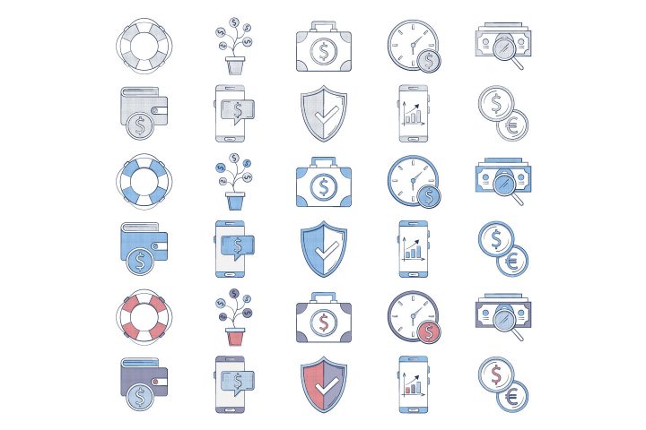 10 Free Finance Icon
