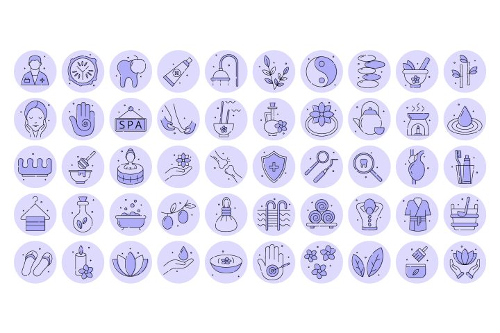 Free Pack 100 Icons Health Instagram Story Highlight
