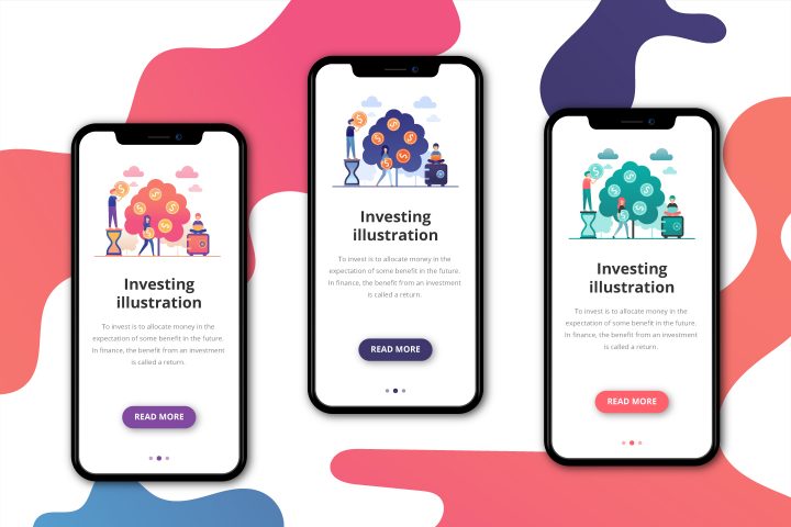Investing Vector Free Illustration