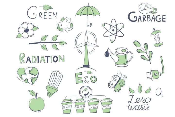 A Collection of Various Objects on the Theme of Ecology