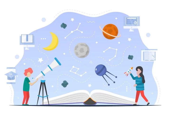 Illustration Astronomy For Children