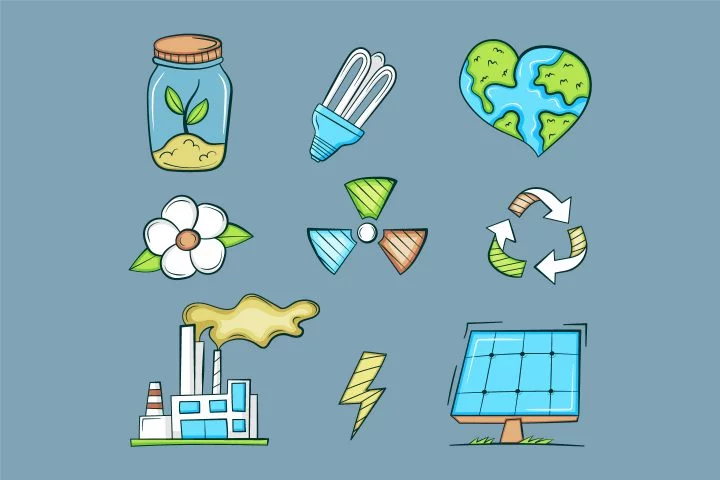Colored Ecology Icons