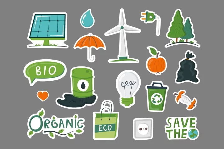 Ecology Color Stickers