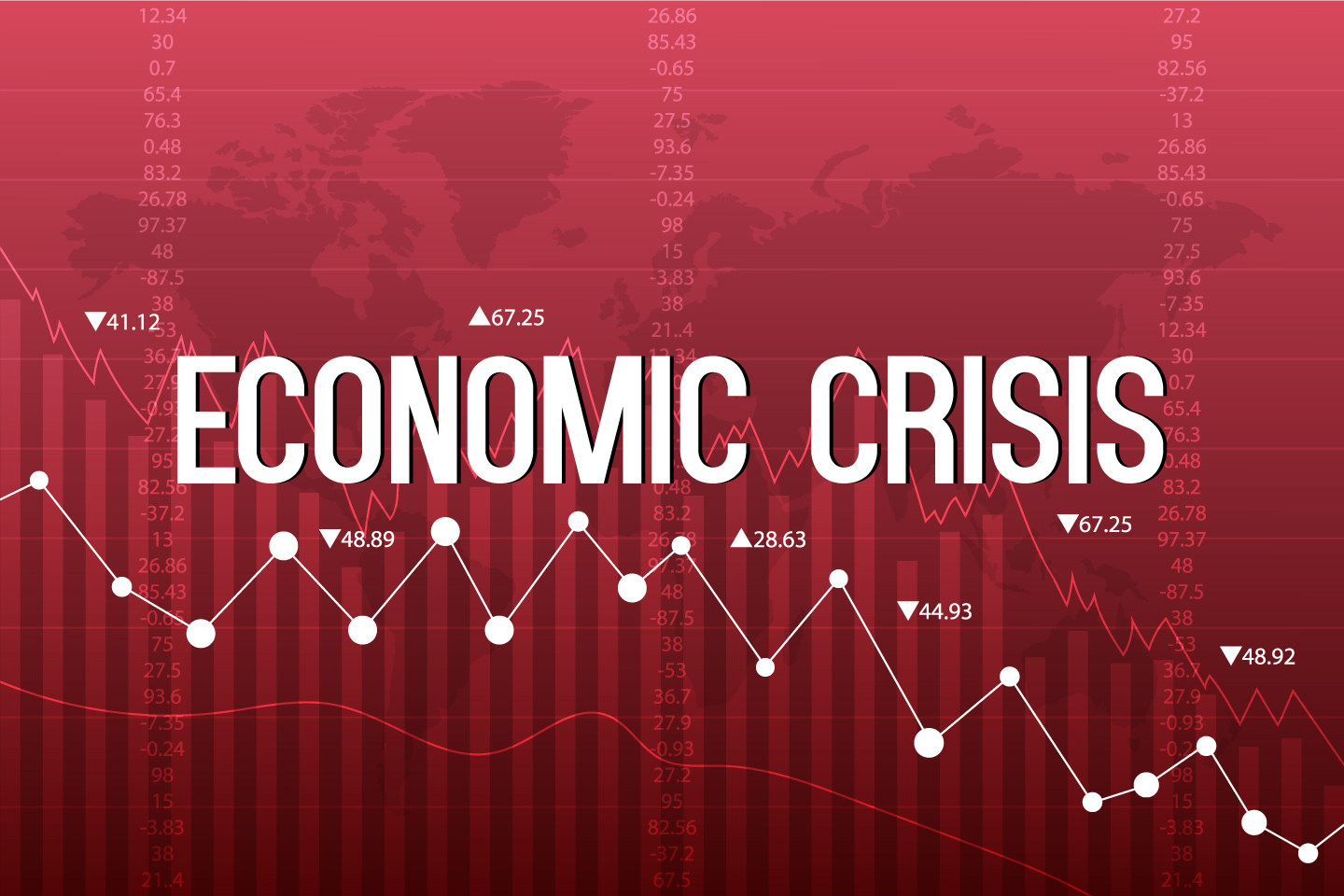 Economic Crisis Concept