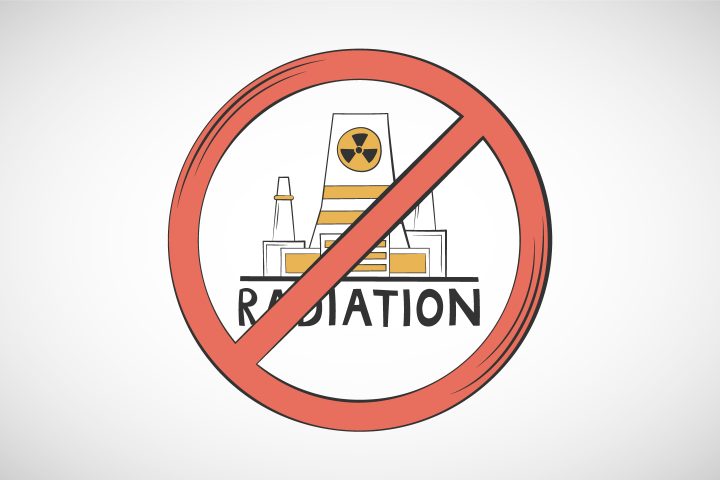 Free Illustration on the Prohibition of Radiation