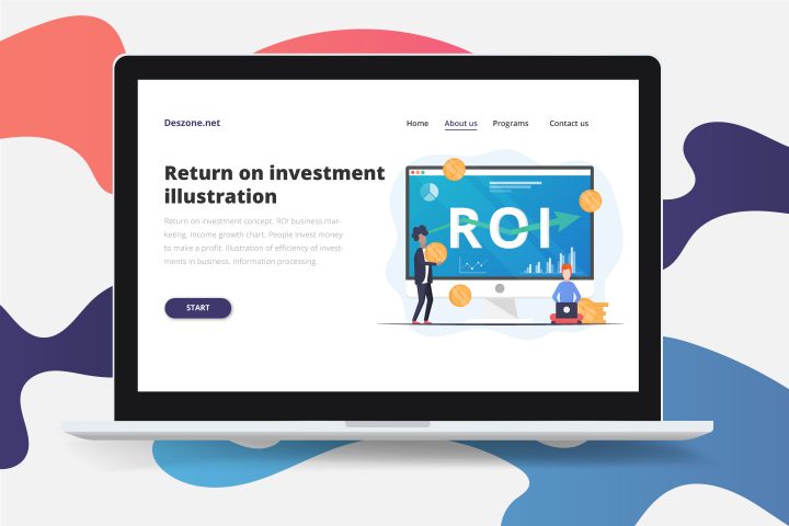 Return on Investment Free Vector Design