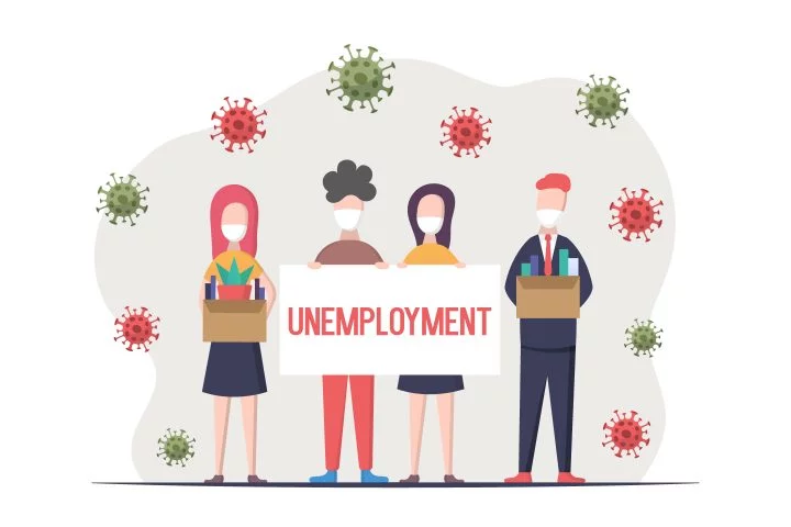 Free Graphic Design of Unemployment During a Pandemic and Epidemic