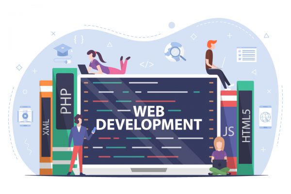 Web Development Courses Free Vector Design - GraphicSurf.com